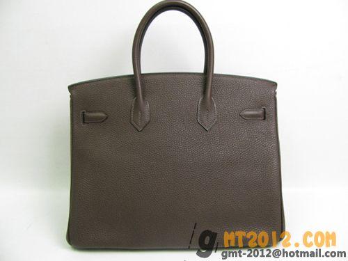 エルメススーパーコピー HERMES バーキン３５ トゴ/ショコラ 2104100572196